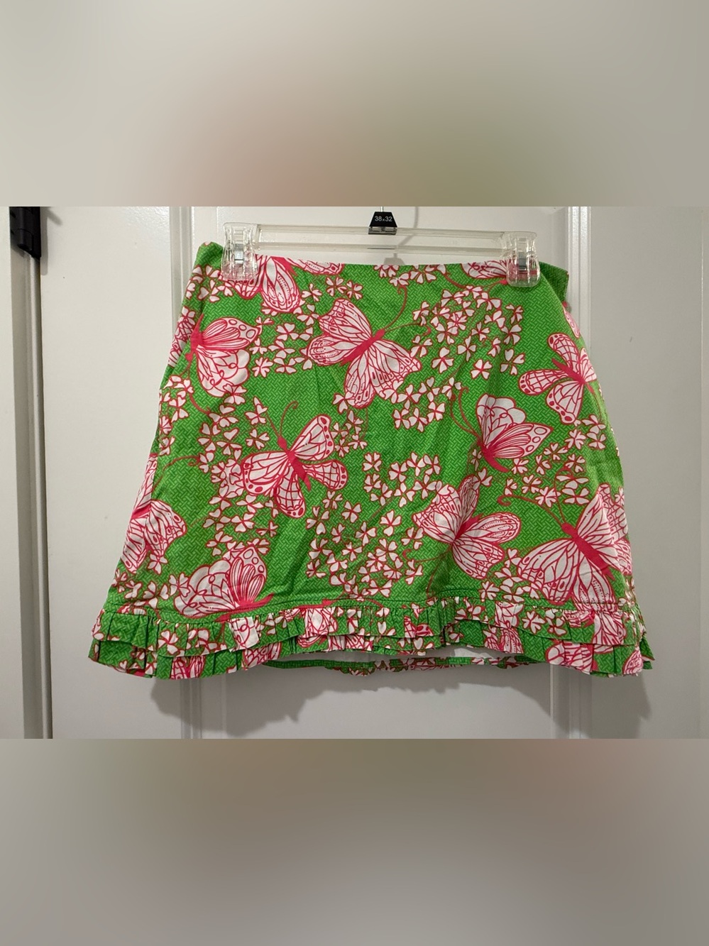 Lilly Pulitzer Green and Pink Floral Print Top - Picture 2 of 14